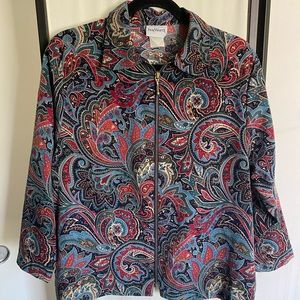 Vintage Multicolored Paisley Jacket